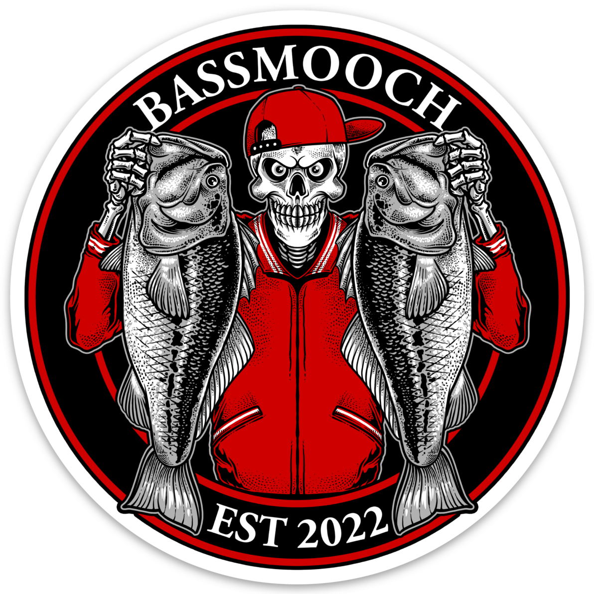 BassMooch Hog Showcase Decal