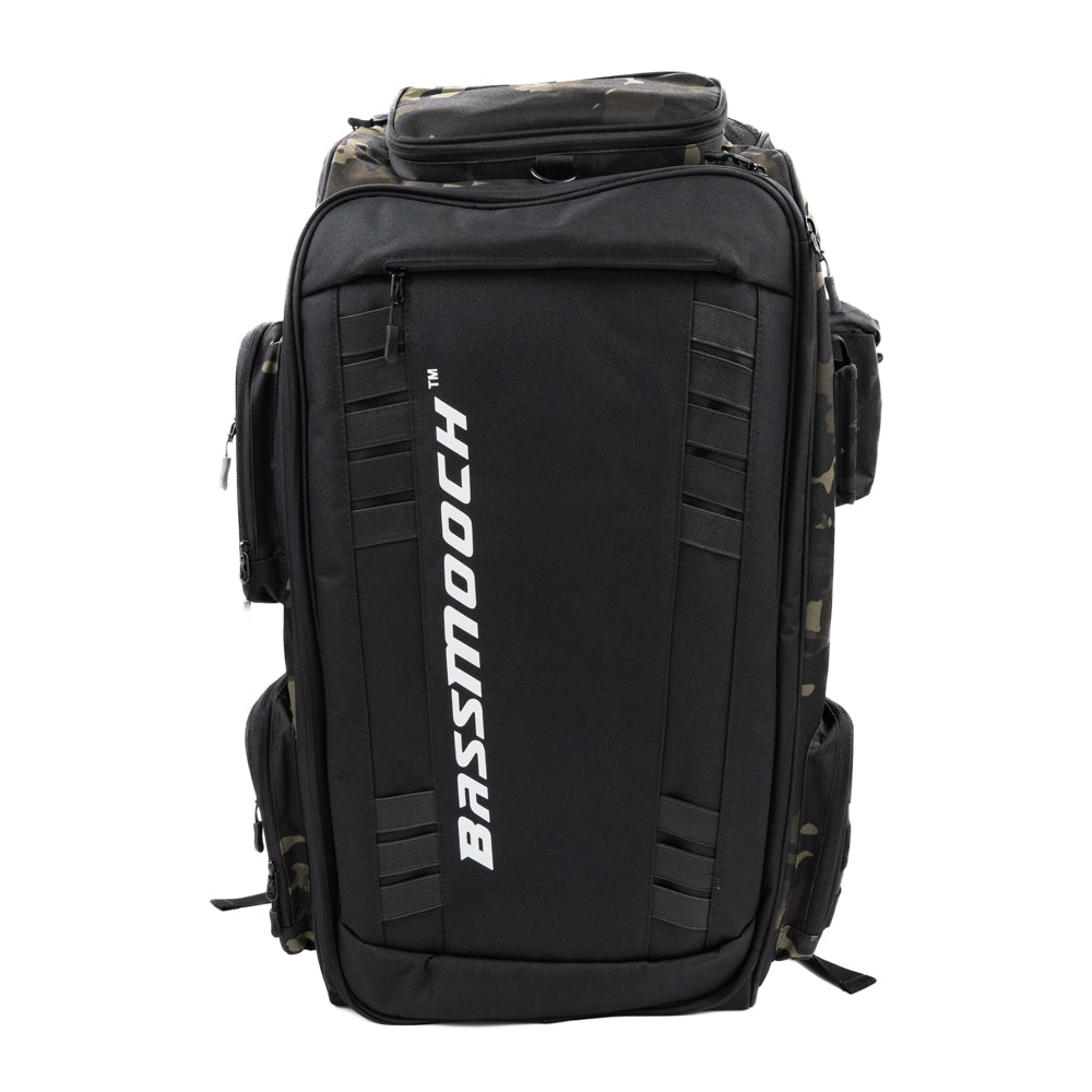 BassMooch Camo Get'Em Gear Travel Tackle Bag