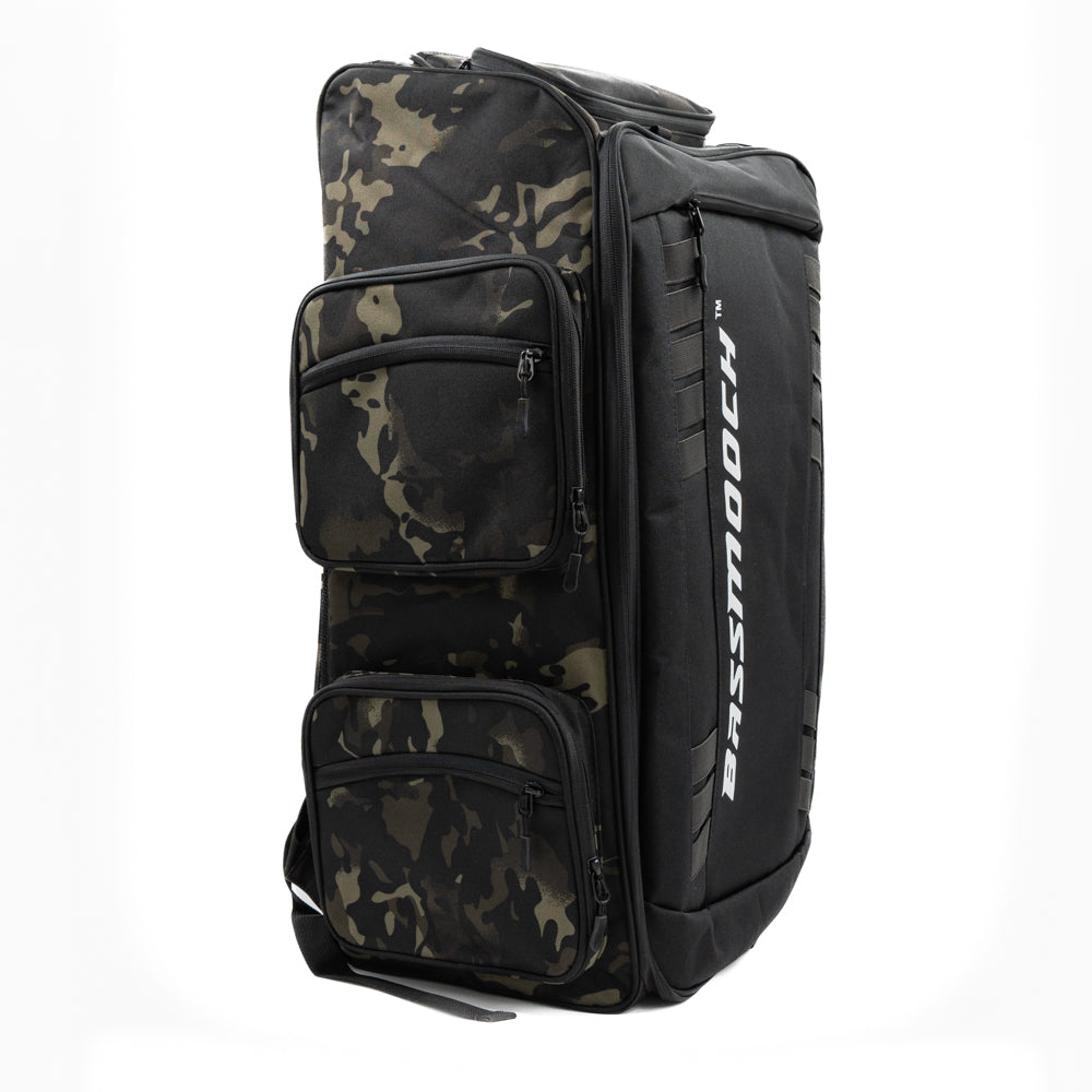 BassMooch Camo Get'Em Gear Travel Tackle Bag