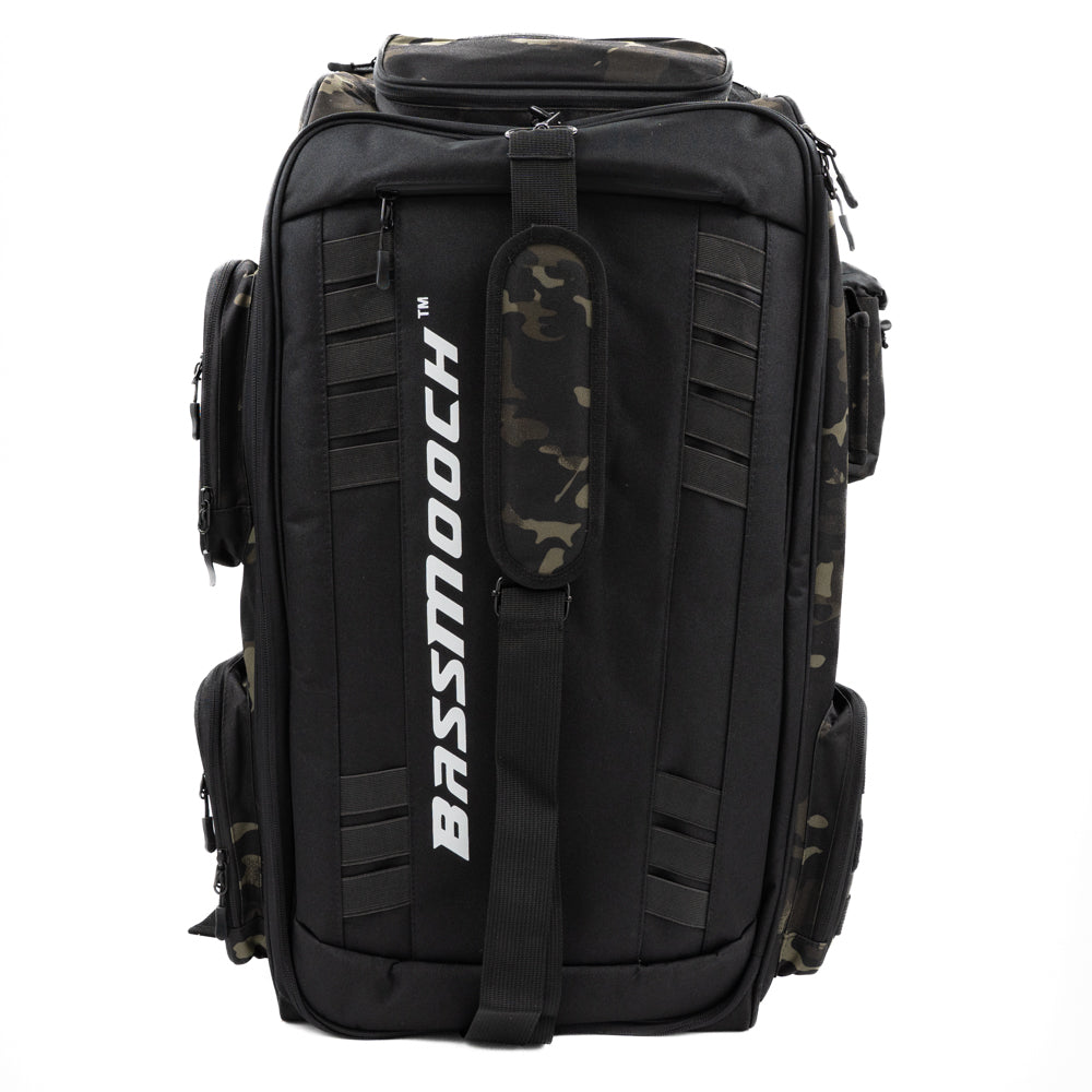 BassMooch Camo Get'Em Gear Travel Tackle Bag
