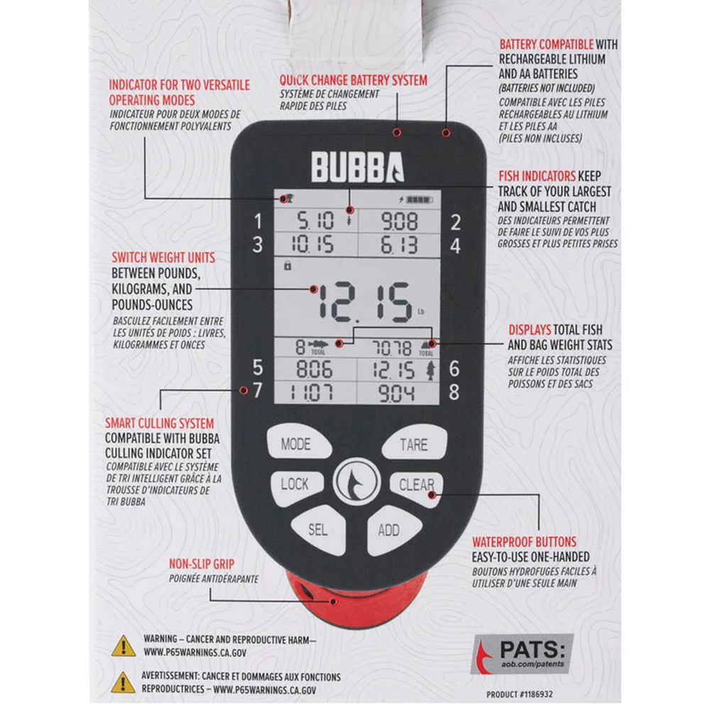 Bubba Smart Fish Scale