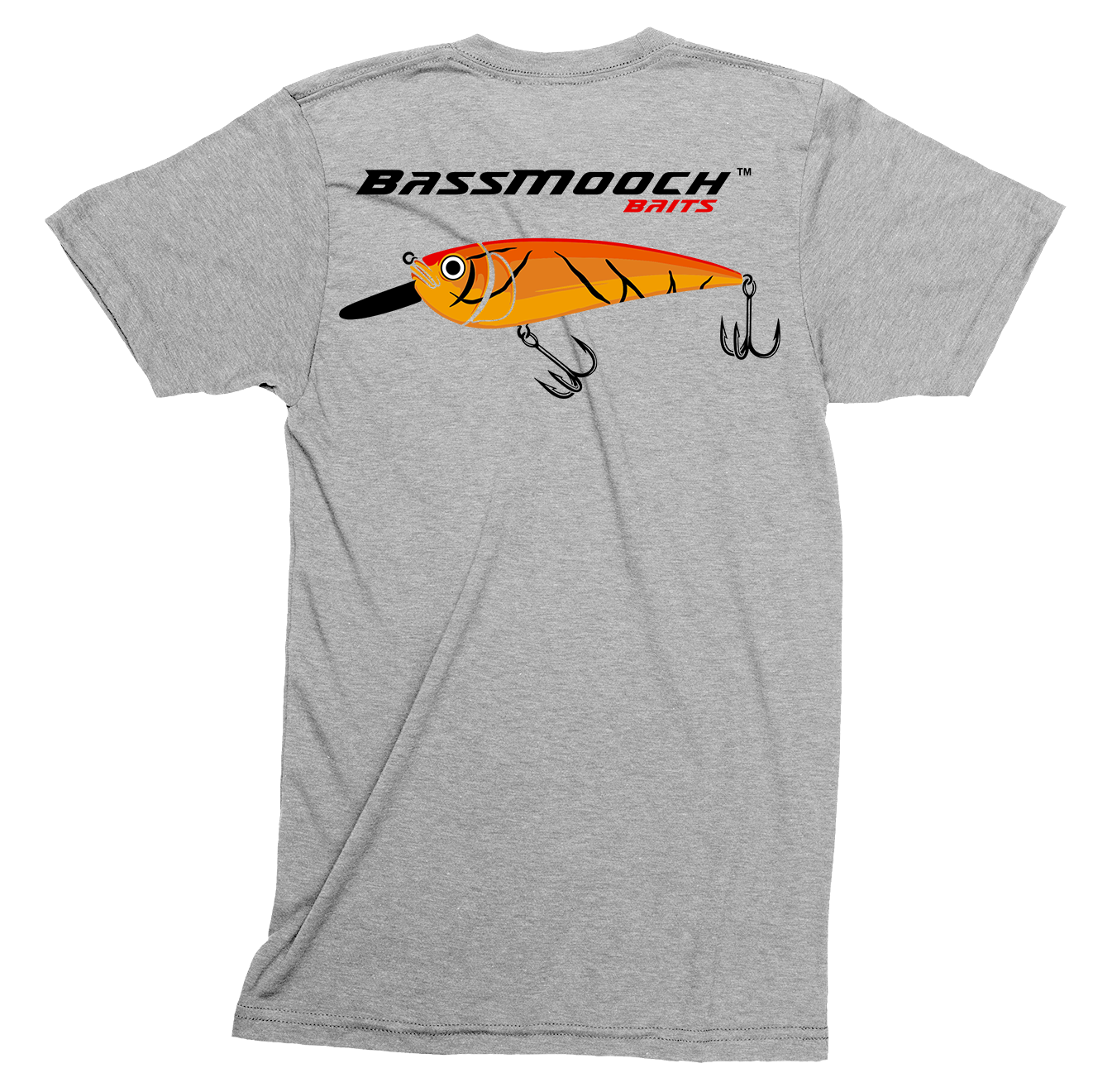 BassMooch Rocky Crankbait Fire Craw T-Shirt