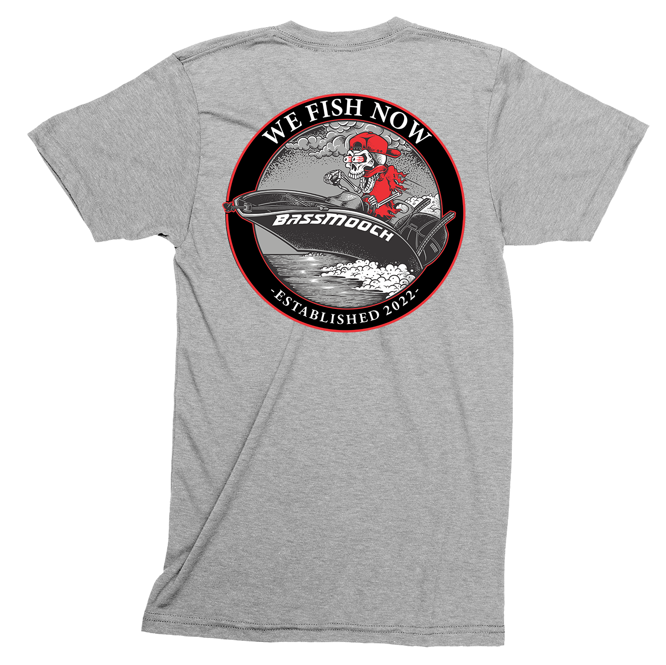 BassMooch Mick-Man Skelley We Fish Now T-Shirt