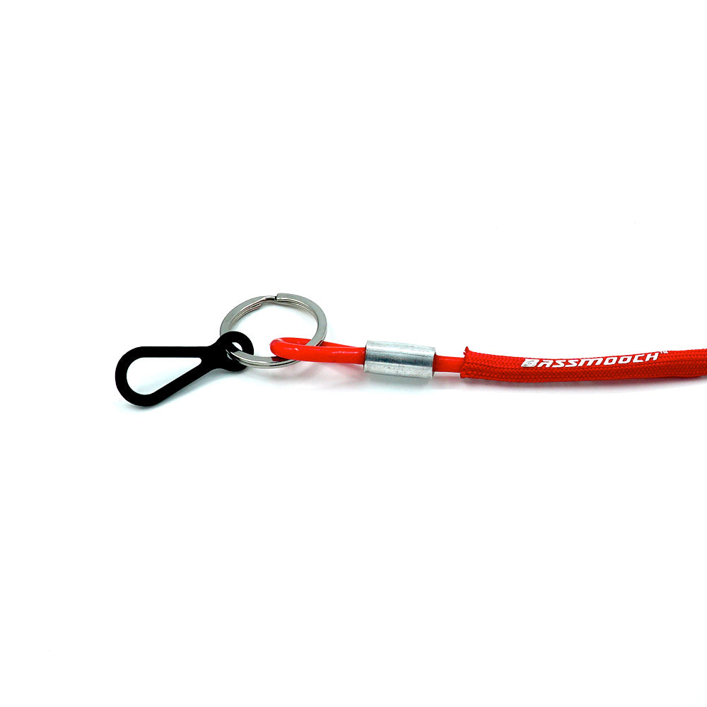 BassMooch Comfort No-Coil Kill Switch Safety Lanyard