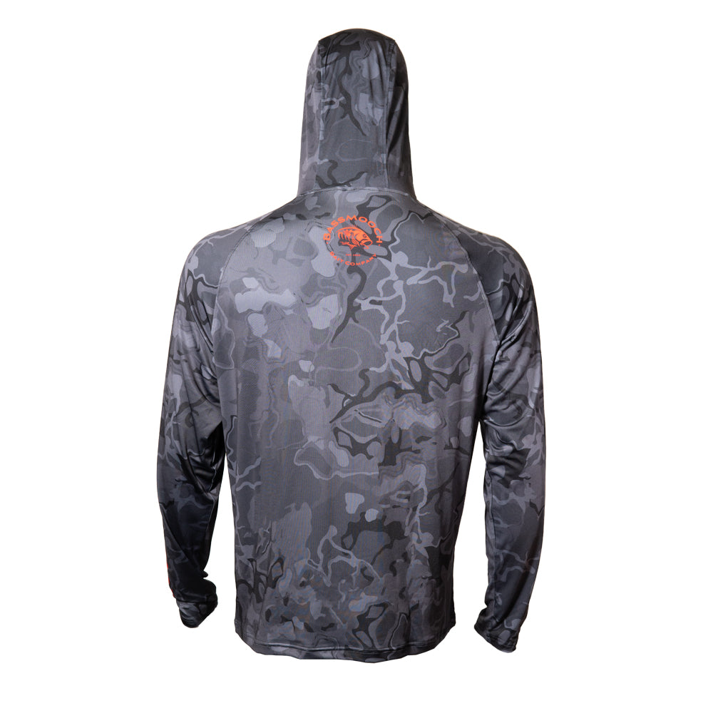 BassMooch Hooded Mask Performance Get'Em Fishing Shirt