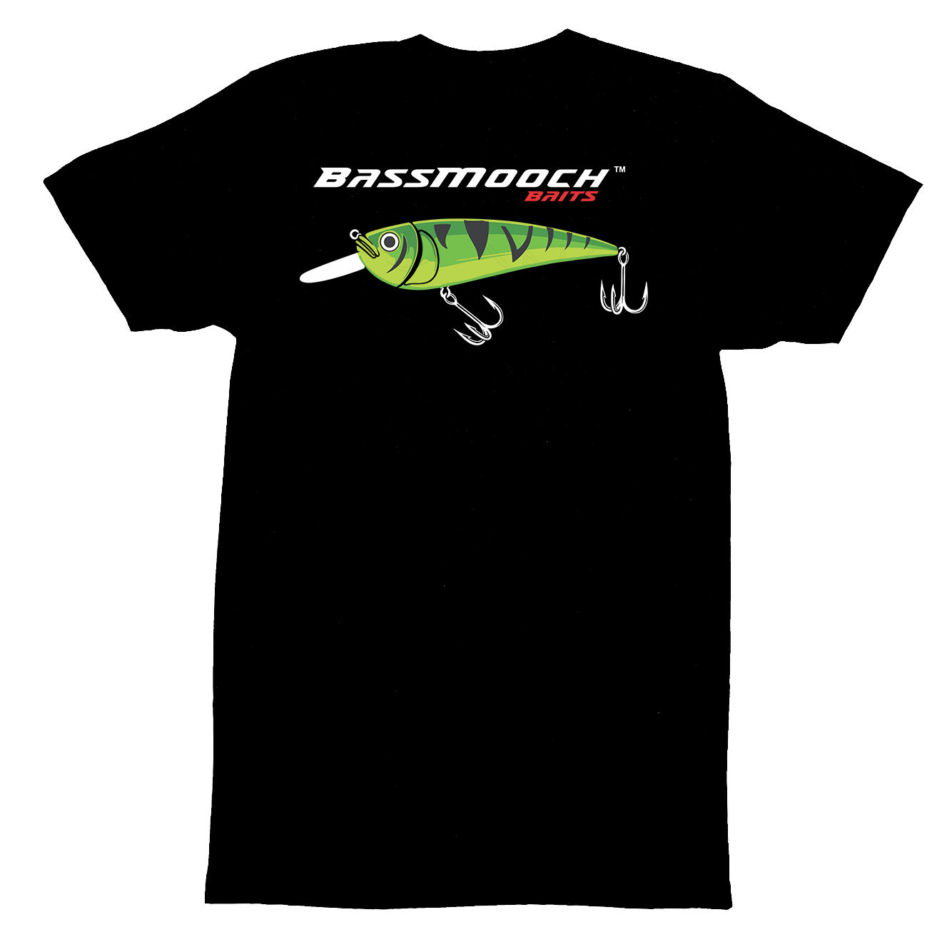 BassMooch Rocky Crankbait Tiger Fire T-Shirt