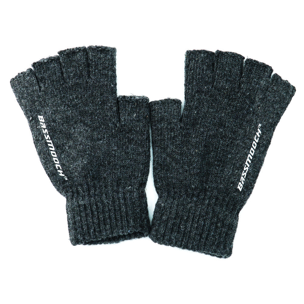 BassMooch M5 Wool Half Finger Glove