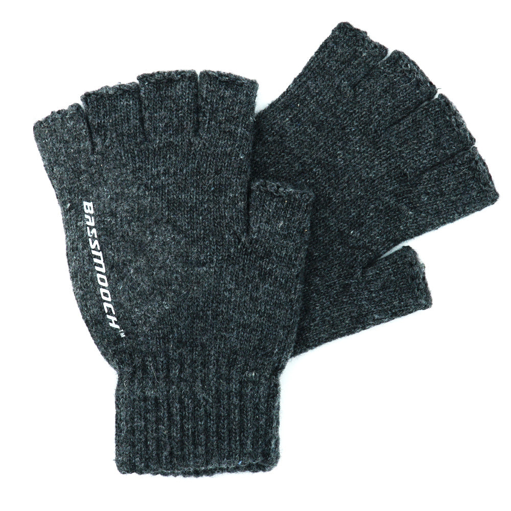 BassMooch M5 Wool Half Finger Glove