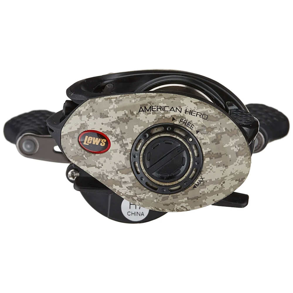 Lew's American Hero Camo Speed Spool Casting Reel