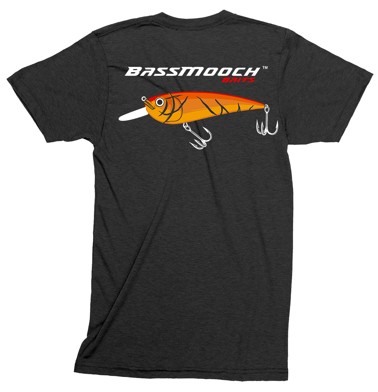 BassMooch Rocky Crankbait Fire Craw T-Shirt