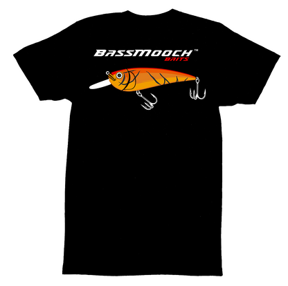 BassMooch Rocky Crankbait Fire Craw T-Shirt
